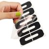 120 Pieces Peel Off Nail Stickers Tape Spill-Proof Stickers Plastic Nail Polish Protector for Nail Painting Decoration