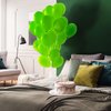 48 Pieces Neon Green Balloons Lime Balloons Lime Green Balloons Helium Balloons Party Balloons for Wedding Bridal Birthday Party Decorations Supplies(Black)