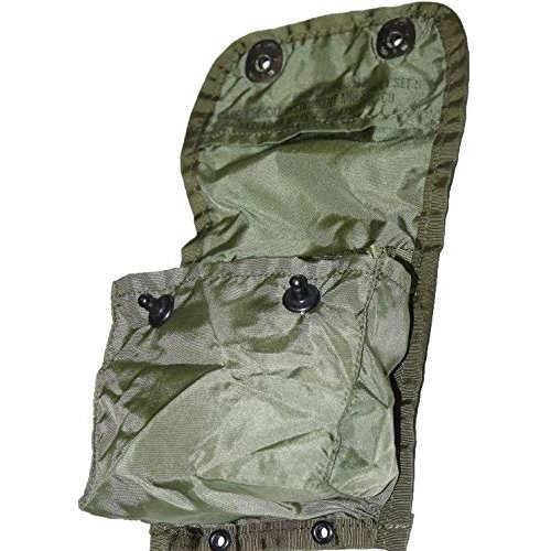Ambassador Bags & Spats Set of 2 US Army Military Alice First AID CASE Medical Pouch Bag OD Green