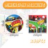 40 PCS superhero Theme Party Supplies - Perfect for Birthdays Party and More Party