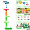 Toys Gifts for 2 3 4 5 6 Years Old Toddler Girls Boys,156 PCS Insect Flower Garden Building-Educational Learning Pretend Play Gardening Set,Christmas First 1st Birthday Gifts for Preschool Kids Age 2+