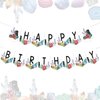 Balterever Geology Birthday Party Decorations Rocks Geology Birthday Party Decorations Geology Theme Happy Birthday Banner Crystal Themed Happy Birthday Banner for Boys and Girls