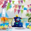 SmoothNovelty 5 Pieces Buzz Birthday Party Decorations Cartoon Story Party Decorations Banners Buzz Themed Birthday Party Decorations Purple Green White Triangle Pennant Flag Garlands