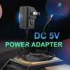 2Pack 5V 2A AC Adapter, 10Watt AC 100~240V to DC 5V 2000mA Versatile Charger Power Adapter with 3 Tips for USB Hub,TV Box,Tablet,Camera,BT Speaker,GPS,Router and More, ETL FCC