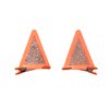 Orange Dog Ears Hair Clips for Kids Toddler Glitter Halloween Costume Hair Accessories Cartoon Dress Up Birthday Party Decorations Gift
