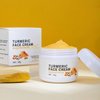 NP 2PCS Turmeric Face Cream for Face, Anti-Aging Cream Face Moisturizer Cream with Organic Ingredients, Skin Moisturizing Repair Cream for Dull Dry Skin