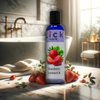 LICK Strawberry Scented Body Oil - Vitamin E Infused, Moisturizing & Hydrating Body Oil Gel for Women, Soothing Aromatherapy Experience - Antioxidant Protection, Natural & Gentle Body Oil…