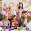 9Pcs 90S Birthday Party supplies set Honeycomb Centerpieces Double Sided Table Topper for 90'S Birthday Party Decorations (90S)