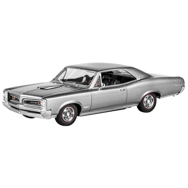 Revell 85-4479 '66 Pontiac GTO Model Car Kit 1:25 Scale 114-Piece Skill Level 4 Plastic Model Building Kit, Silver