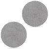 2PCS 53.3mm Espresso Puck Screen 316 Stainless Steel 150μm 1.7mm Ultra-Thin Espresso Filter Screen Mesh Reusable Filter for Espresso Coffee Maker Machine Portafilter Filter Basket