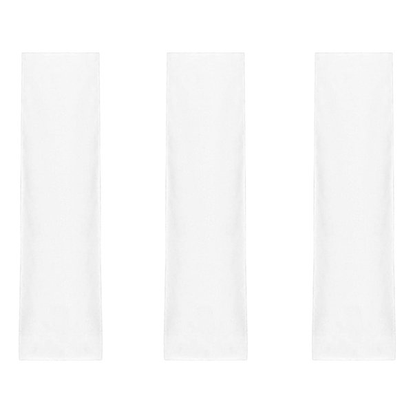 Buyongwant Headbands for Women Non Slip - 3PCS Stretchy Hair Bands, Elastic Sweat Hairbands for Workout Yoga Running (white)