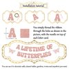 A Lifetime of Butterflies Banner, Butterfly Bridal Shower Decorations, Butterfly Theme Wedding Bachelorette Party Decorations, Butterfly Themed Engagement Party Supplies