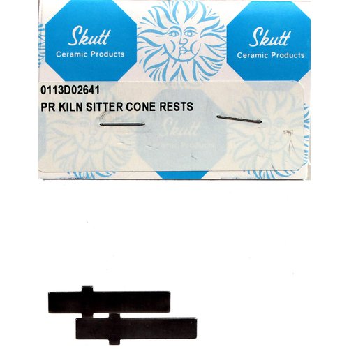 Creative Hobbies Kiln Cone Support Bars, Set of 2-1.35" Long x .35" Wide, For Efficient and Reliable Kiln Firing Process