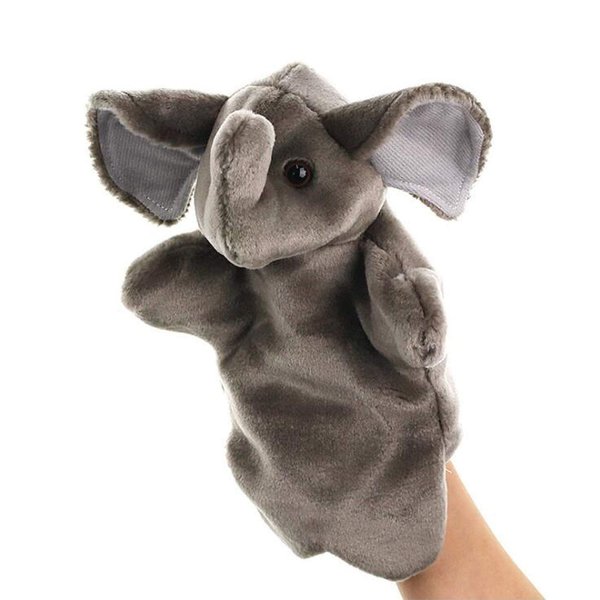 Elephant Hand Puppets Plush Puppet Animals Toys for Kids Imaginative Pretend Play Storytelling