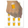 Beer Icon Temporary Tattoo Water Resistant Fake Body Art Set Collection - 15 2" Tattoos (1 Sheet)