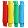 Pop Multi-Color XL Stretch Tubes Sensory Toy for Toddler Kids Learning Toys - 4 Pack