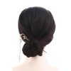 3PCS Flower Pearl Pendent Hair Fork Chinese Style Tassel Hairpin Hair Styling Hair Making Accessories for Women and Girls