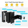 Anti-Theft Doorbell Door Mount,No-Drill Mounting Bracket for Video Doorbell 1/2/3/3 Plus/4/(2020 Release) Not Block Doorbell Motion Sensor for Home Apartment Office Room Rentals, Easy to Install