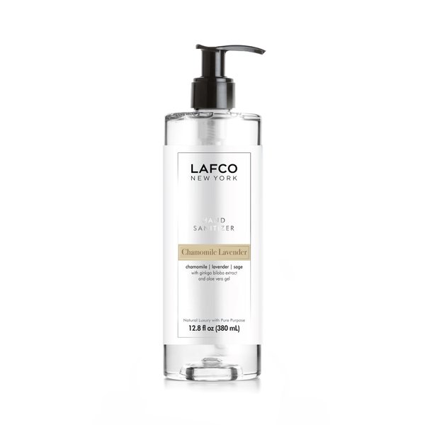 LAFCO New York Hand Sanitizer, Chamomile Lavender - 12.8 fl oz - Purifies & Hydrates - Cruelty Free