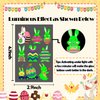 Leesgel Temporary Tattoo for Kids, Easter Eggs Chicken Tattoo Stickers, Luminous Kids Tattoos for Gifts Filler Easter Egg Basket Stuffers Easter Party Favors Decorations Supplies School Rewards