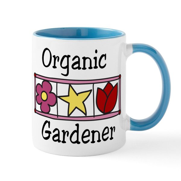 CafePress Organic Gardener Mug 11 oz (325 ml) Ceramic Coffee Mug