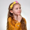 HOXIEYA Back To School Headband Cute Yellow Pencil Headband for Girls Bow School Hair Band Hair Accessories Back To School Outfits