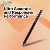 BoxWave Stylus Pen Compatible with JASZDOT Digital Signage Displays LCD 43' - EverTouch Capacitive Stylus, Fiber Tip Capacitive Stylus Pen - Jet Black