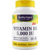 Healthy Origins Vitamin D3 (Lanolin) 5,000 IU - Bone Health and Immune Support Supplement - Easily Absorbable Vitamin D Supplements - Gluten-Free Vitamin D3 Supplement - 120 Softgels