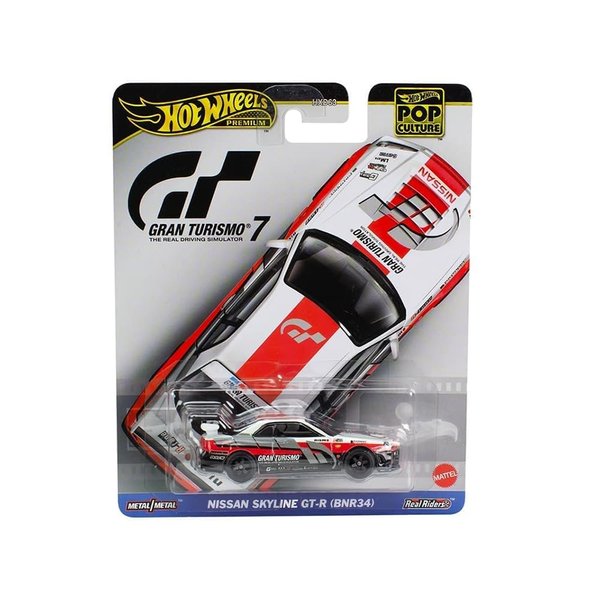 GT-R GT3#23 White Video Game Diecast Model Car HKC28