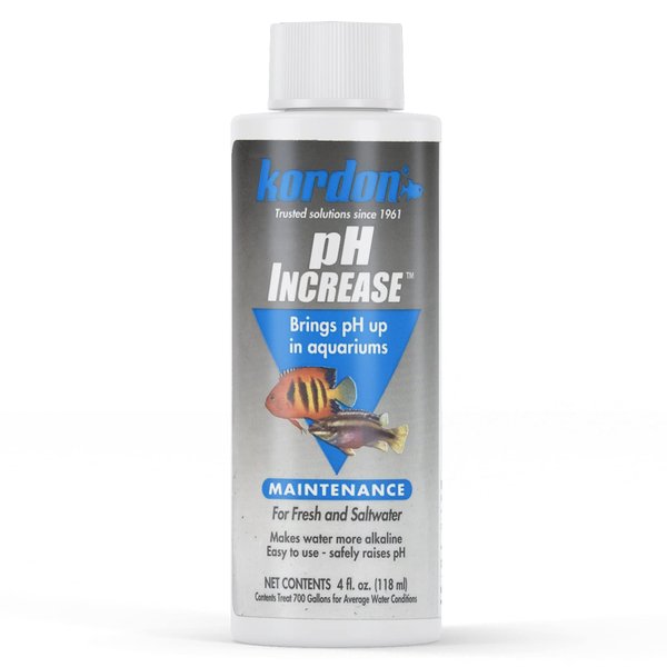 KORDON #35314 pH Increase Adjuster for Aquarium, 4-Ounce
