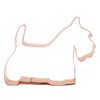 Scottish Terrier Dog Breed Cookie Cutter 5 x 4 inches - Handcrafted Copper by The Fussy Pup