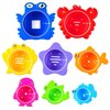 Extasticks Baby Bath Toy - Beach Stacking Cups for Boys and Girls - Bath Tub Toys for Toddlers and Kids - 8 pcs