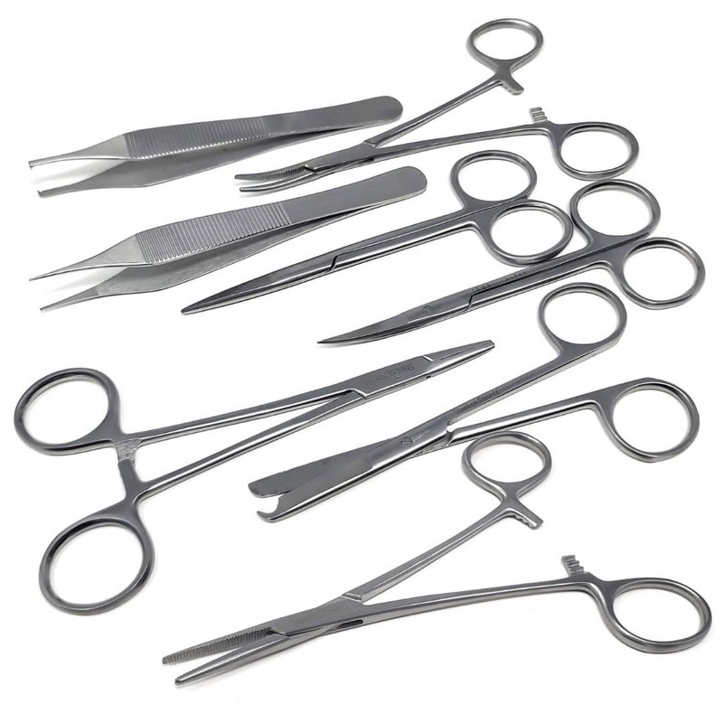 IMED Scientific 8 Pcs Beginners Dissection Kit Biology Lab Anatomy ...