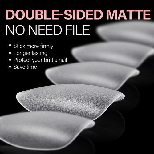 AILLSA Short Almond Nail Tips - Upgraded Matte Soft Gel Nail Tips No Filed, Pre-shaped Full Cover Short Almond Nails Clear Acrylic False Gelly Nail Tips for Soak Off Nail Extensions 240 PCS 15 Sizes