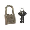 FixtureDisplays® Small Keyed Alike Metal Padlock for Mini Tiny Box Luggage/Suitcase Craft Lock Key 11040Lock-SNL Listing