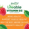 Lifeable Sugar Free Vitamin D 5000 IU - Great Tasting Natural Flavor Gummy Supplement - Gluten Free Vegetarian GMO-Free Chewable - for Immune Support and Bone Health - for Adults - 90 Gummies