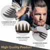Hair Brush for Men, DUAIU 7Pcs Combs for Men, Hair Styling Comb Set with Vent Hair Brush, Quiff Round Hair Brush, Wide Tooth Comb, Texture Comb for Blow Drying, Detangling, Grooming, Hairdressing