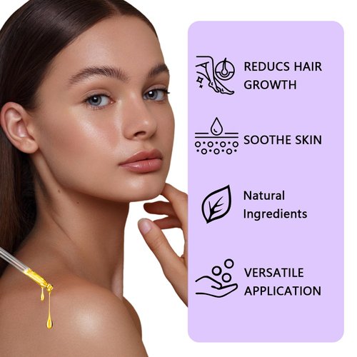 Cyperus Rotundus Skin Serum, Cyprus Rotundus Oil for Hair Removal, Reducing Body Hair Growth, Soothing and Gentle, 60 ML / 2 FLOZ (1PC, 2 FLOZ/PC)