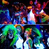12 Pcs Glow in The Dark Body Face Paint Neon Glow in The Black Light UV Fluorescent Crayons Paint Sticks Makeup Kit for Kids Adults Halloween Masquerade Mardi Gras Blacklight Birthday Party
