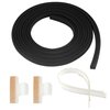 Dishwasher Door Seal 154827601 for Frigidaire Gallery Kenmore Electrolux Dishwasher, Seal Replacement Including 809006501 Bottom Door Gasket&154701001 Splash Shield Kit