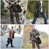 Military Tactical Drop Thigh Pouch Bag Cross Over Leg Concealed Carry Leg Convertible Shoulder Bag with Double Removable Pistol Holster