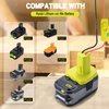 Upgraded 18V Battery Adapter for Ryobi 18V One+ Battery Adapter All-in-one Design of The Fuse and Switch Power Tool Battery Converter Kit 14 Gauge with Fuses & Wire Terminals