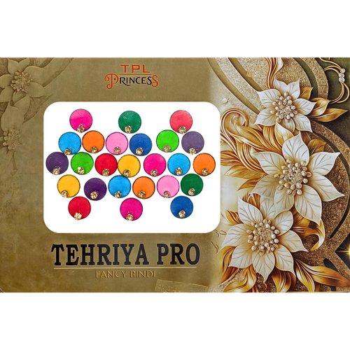 All Color Velvet Dot Bindi Tattoo Stickers Adhesive Body Jewelry Multi Size Indian Daily Use Forehead Bindi Round Dot (Multicolor)