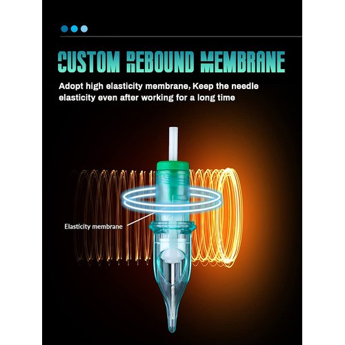 AURORA Cartridges Tattoo Needle 20pcs Magnum M1 (13M1)