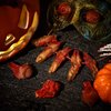 15 Pieces Halloween Broken Fake Body Parts Decoration Scary Fake Fingers Eyeballs Horror Props Halloween Haunted Room Vampire Zombie Horror Party Favors