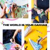 8 Posca Paint Markers, 5M Medium Markers with Reversible Tips, Marker Set of Acrylic Paint Pens | Posca Pens for Art Supplies, Fabric Paint, Fabric Markers, Paint Pen, Art Markers