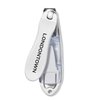 LONDONTOWN Flex Cut Nail Clippers with Removable Nail File, 360° Degree Rotating Swivel Head for Fingernails Toenails, Sharp Stainless Steel Precision Curved Cutters