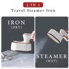 Steamer Iron for Clothes Travel Mini: steam iron handheld portable steamer small size garment hand clothing steamers plancha a de vapor para ropa portatil travel college dorm home essentials