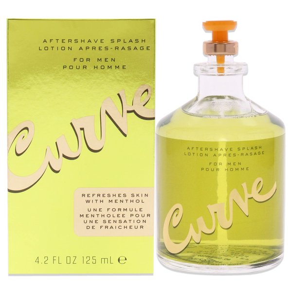 Curve By Liz Claiborne For Men. Aftershave 4.2 OZ