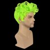 incohair Men Wigs Short Green Wig Heat Resistant Synthetic Cosplay Halloween Character Costume Wig